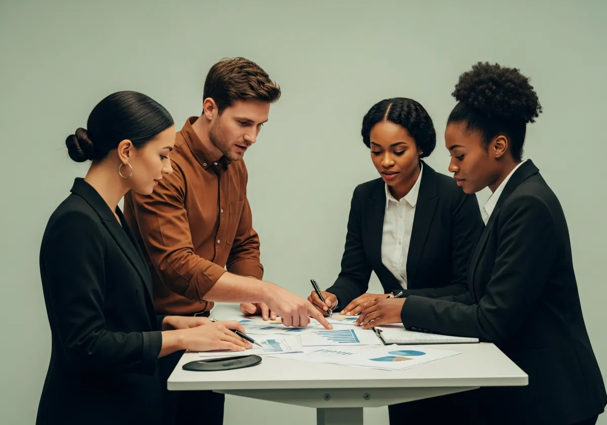 Reunião consultiva com cliente